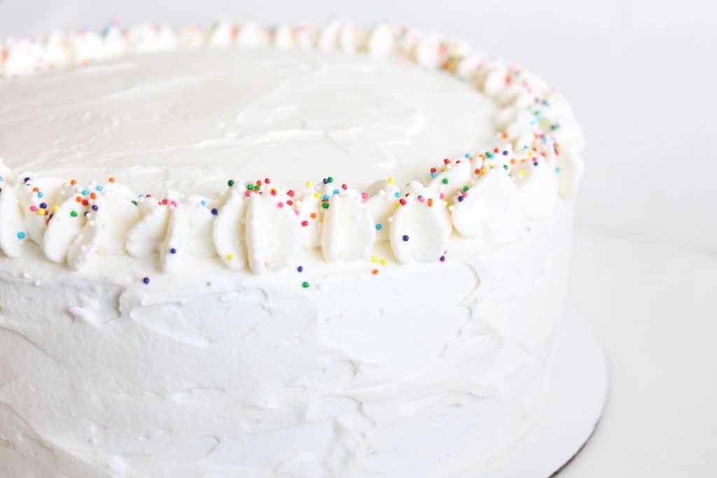 classic yellow cake
