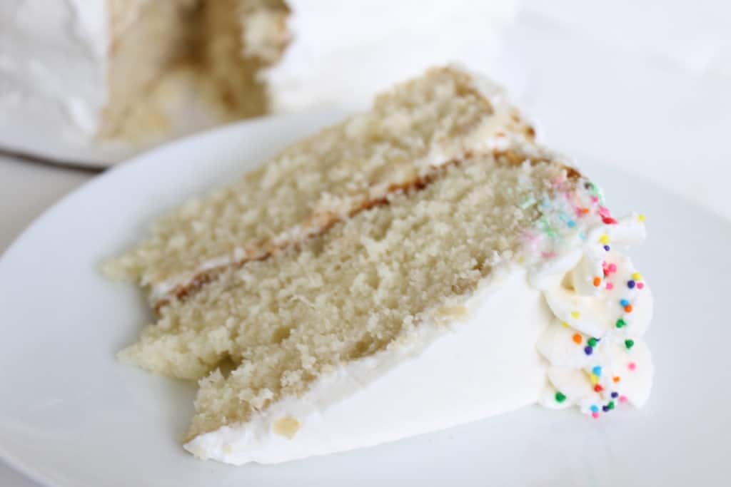 classic yellow cake
