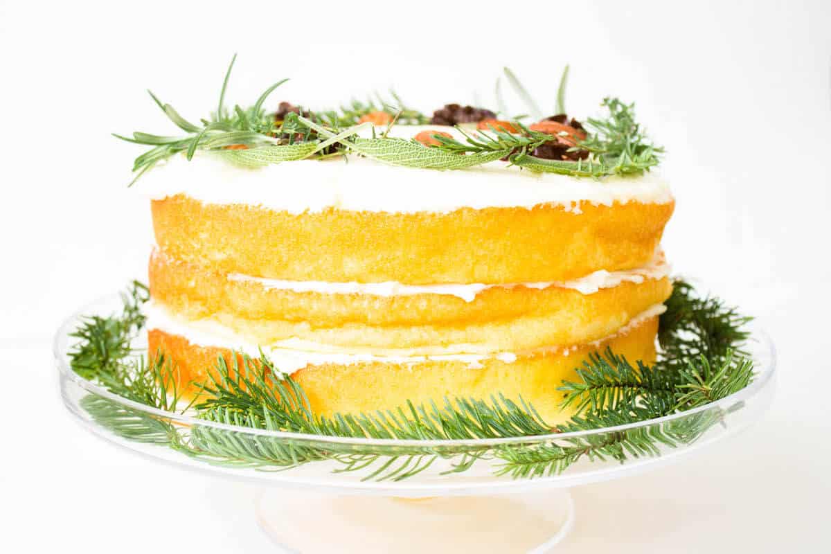 orange chiffon cake
