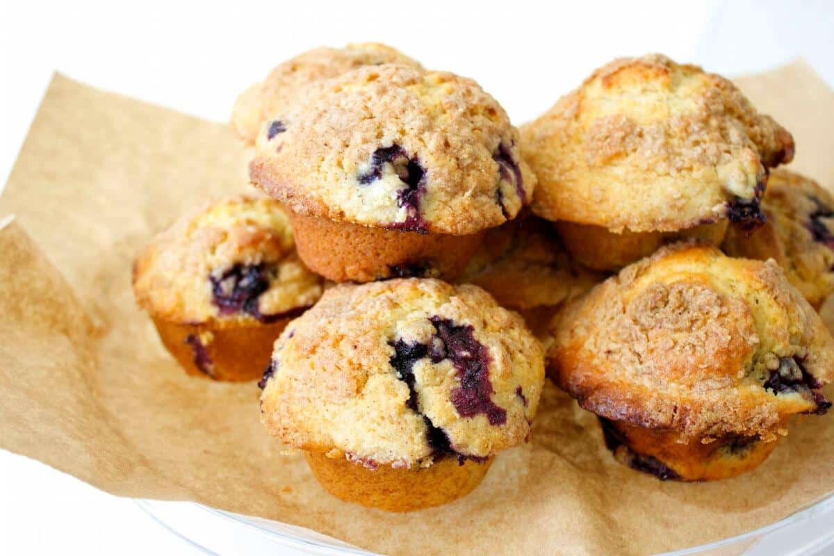blueberry muffins