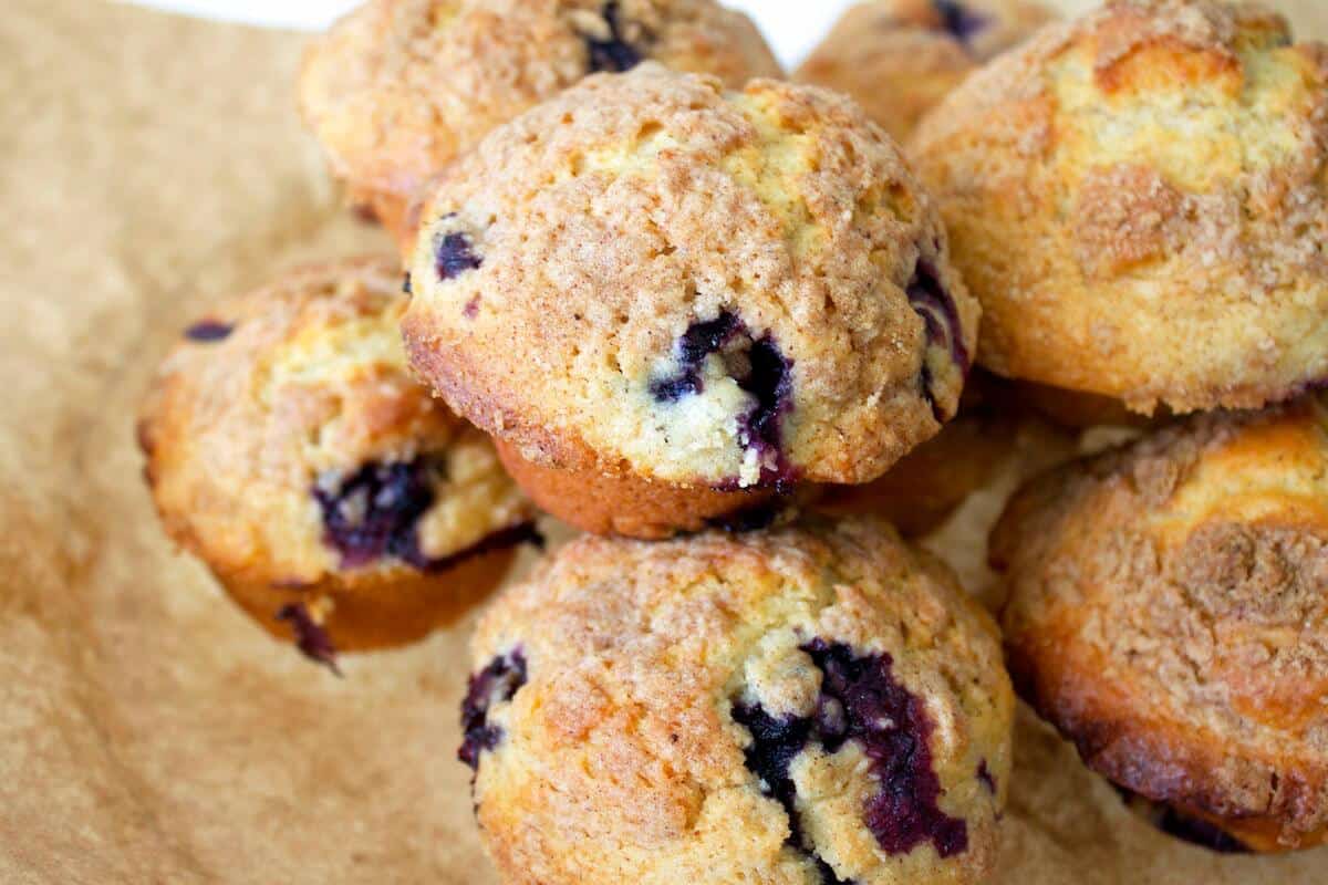 blueberry muffins