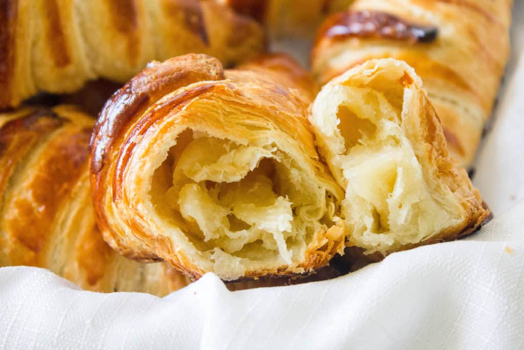 homemade croissants