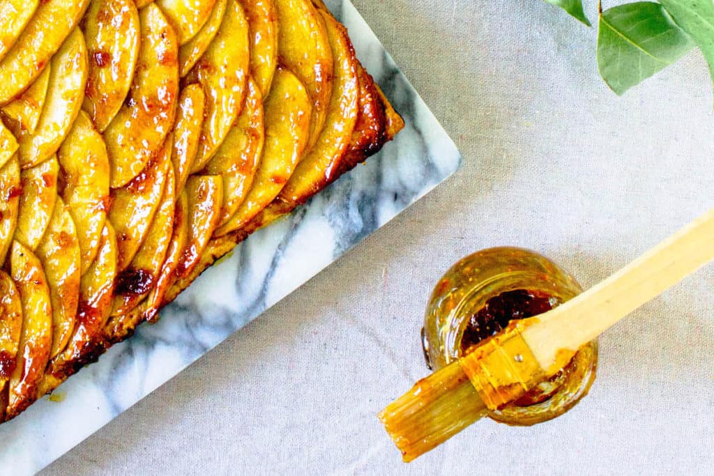 french apple tart