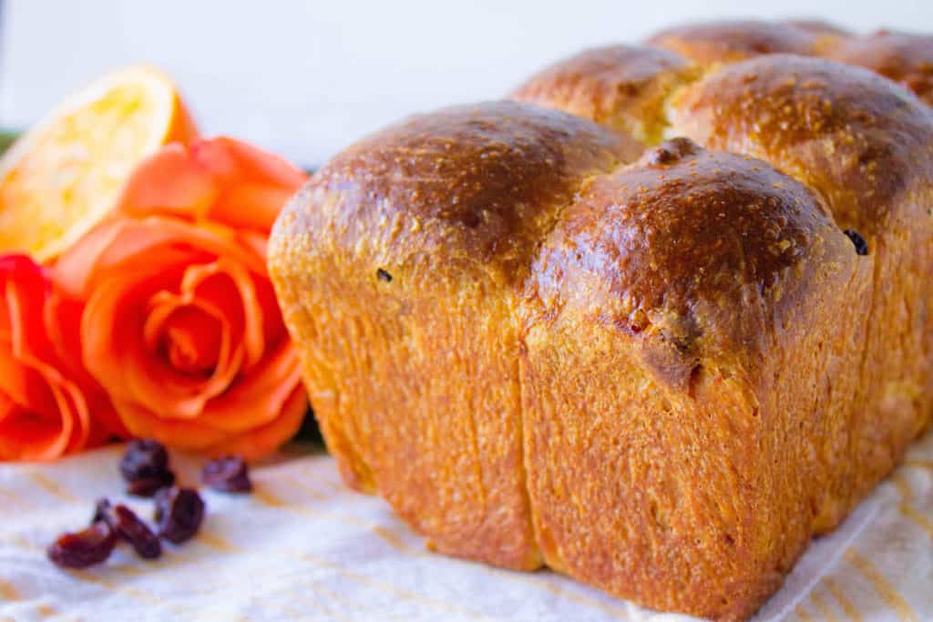 cinnamon orange raisin brioche