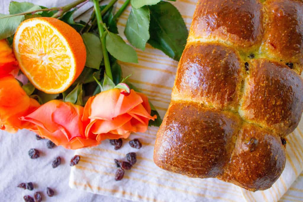 cinnamon orange raisin brioche