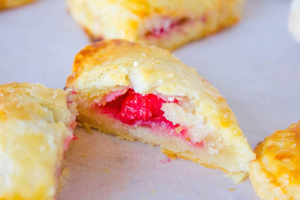 raspberry lemon hand pies