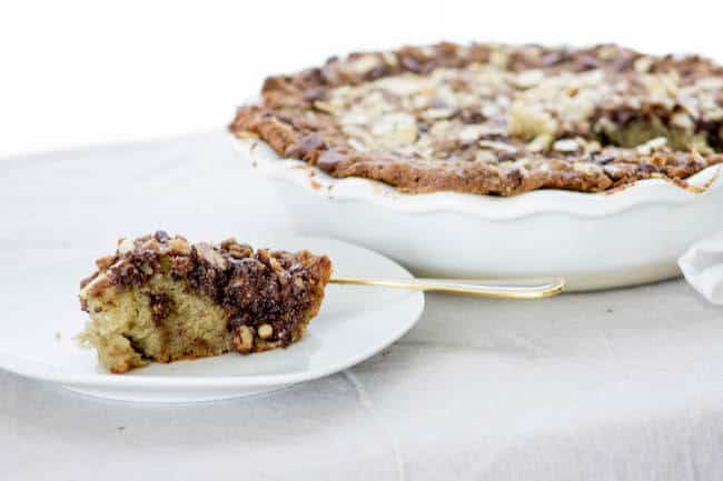 chocolate banana crumb cake