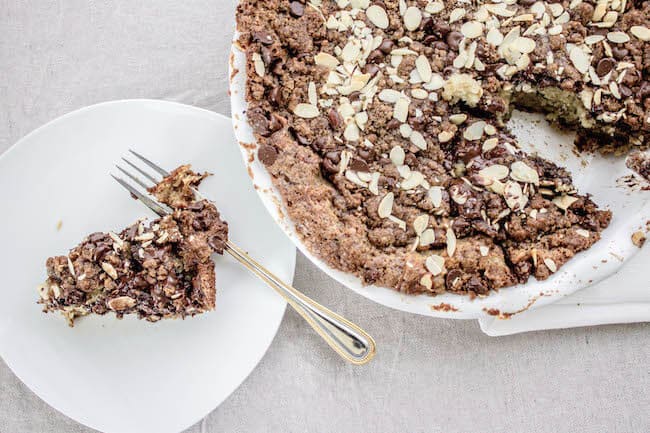 chocolate banana crumb cake
