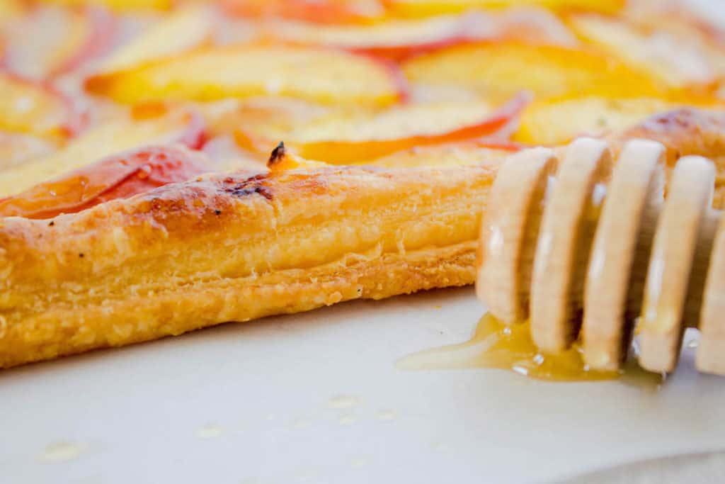 peach tart
