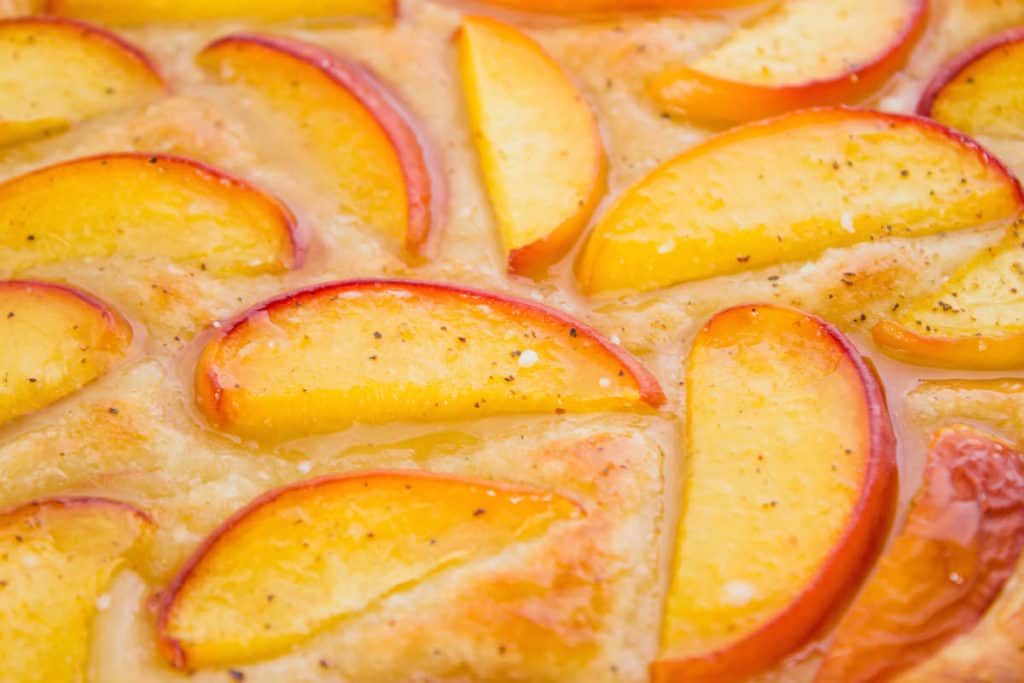 peach tart