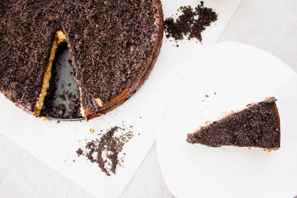 mocha cheesecake