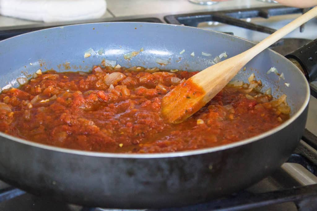 mussels with marinara