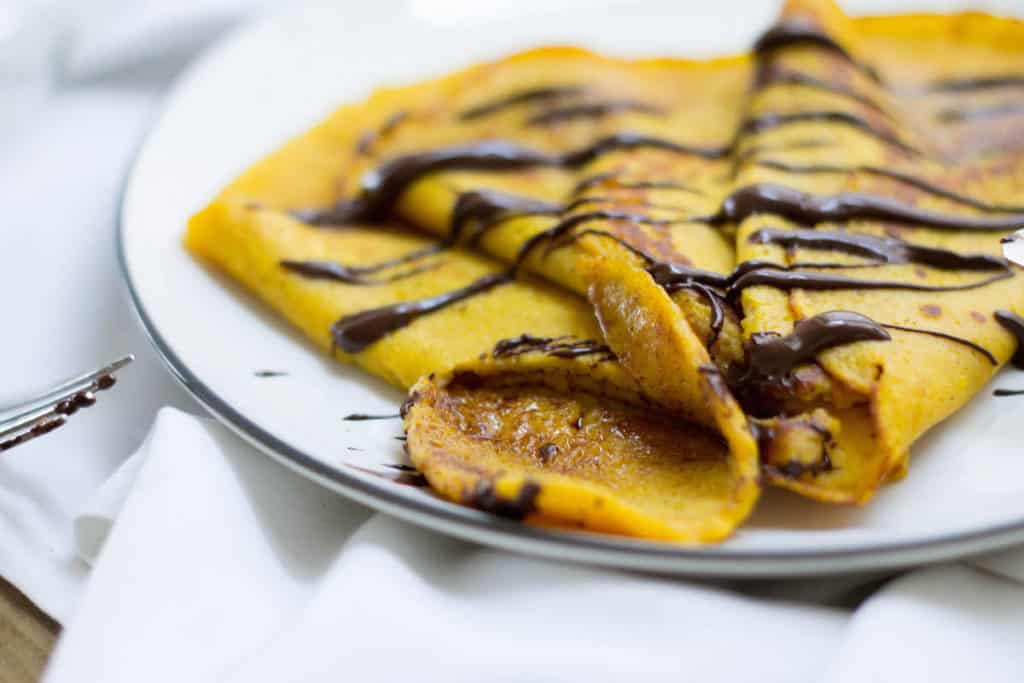 pumpkin crepes 