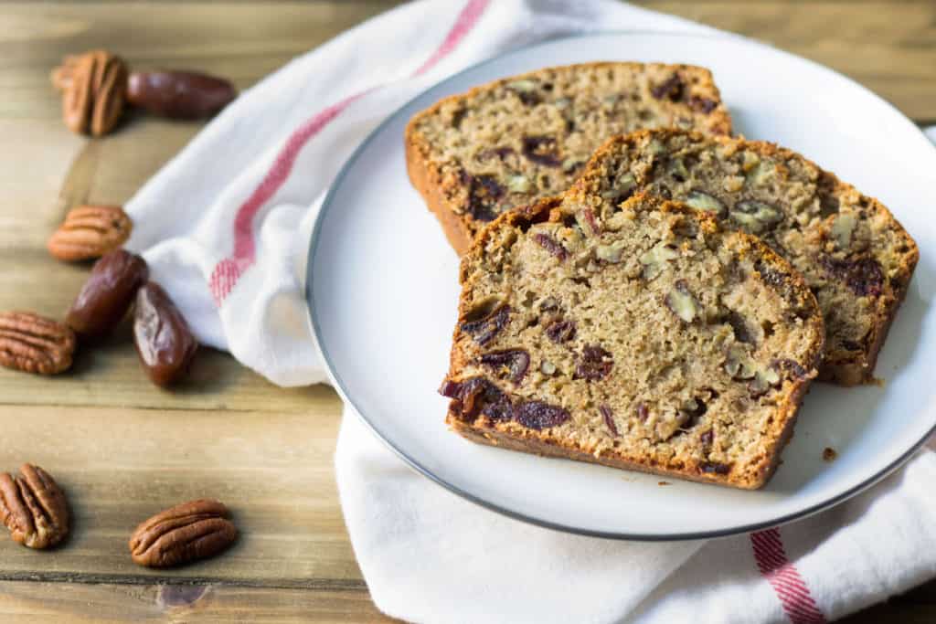 banana date nut bread