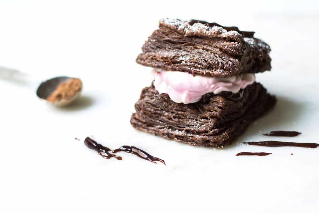 chocolate puff pastry