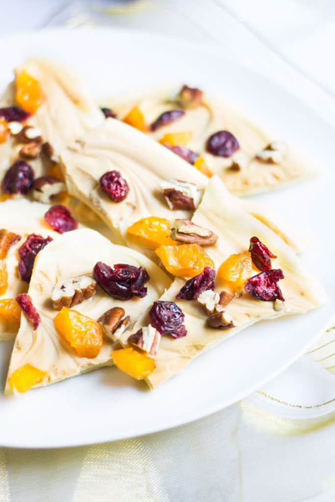peanut butter white chocolate bark 