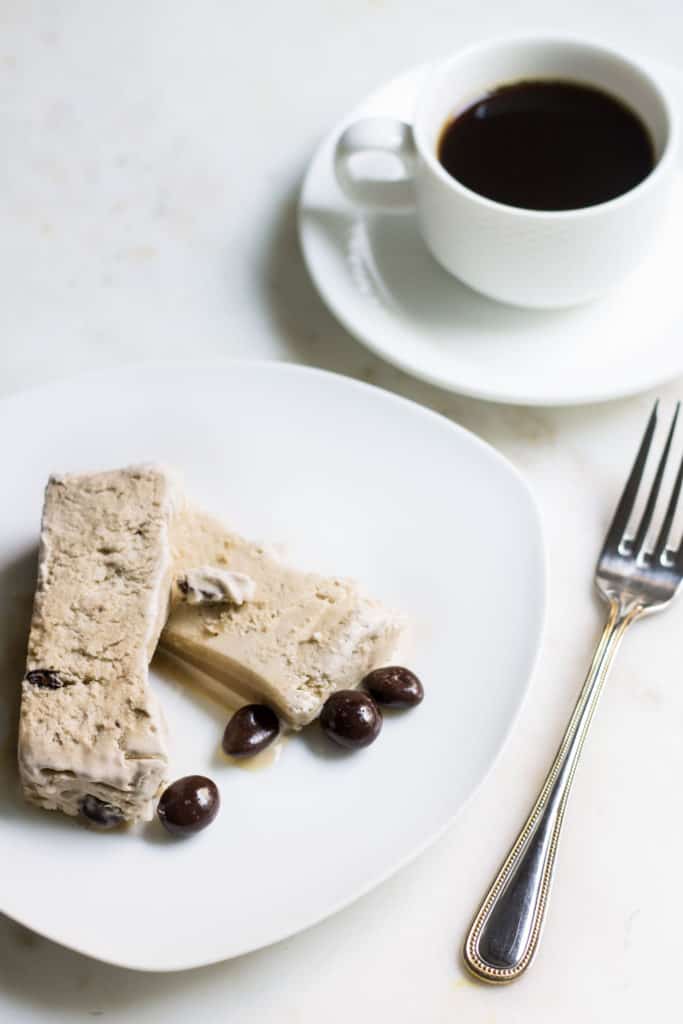 parfait au cafe