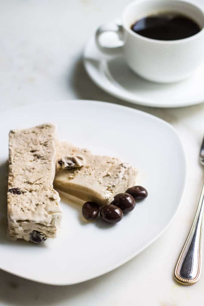 parfait au cafe