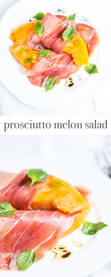 prosciutto melon salad