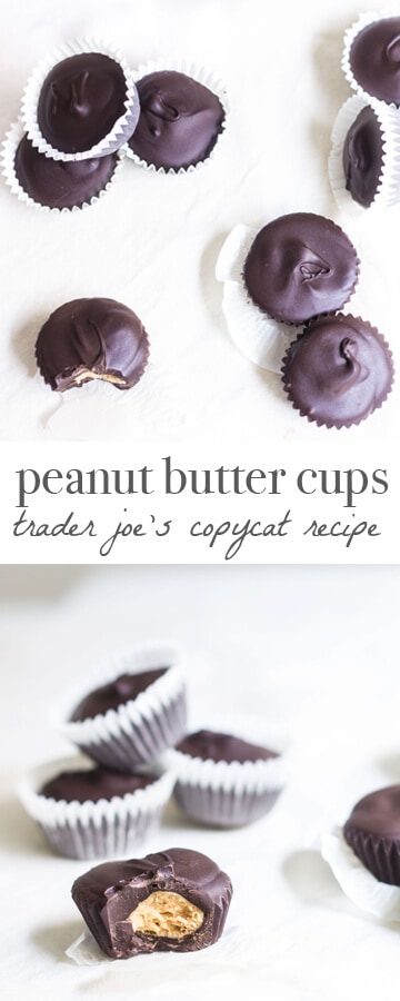 Peanut Butter Cups (Trader Joe's Copycat Recipe)