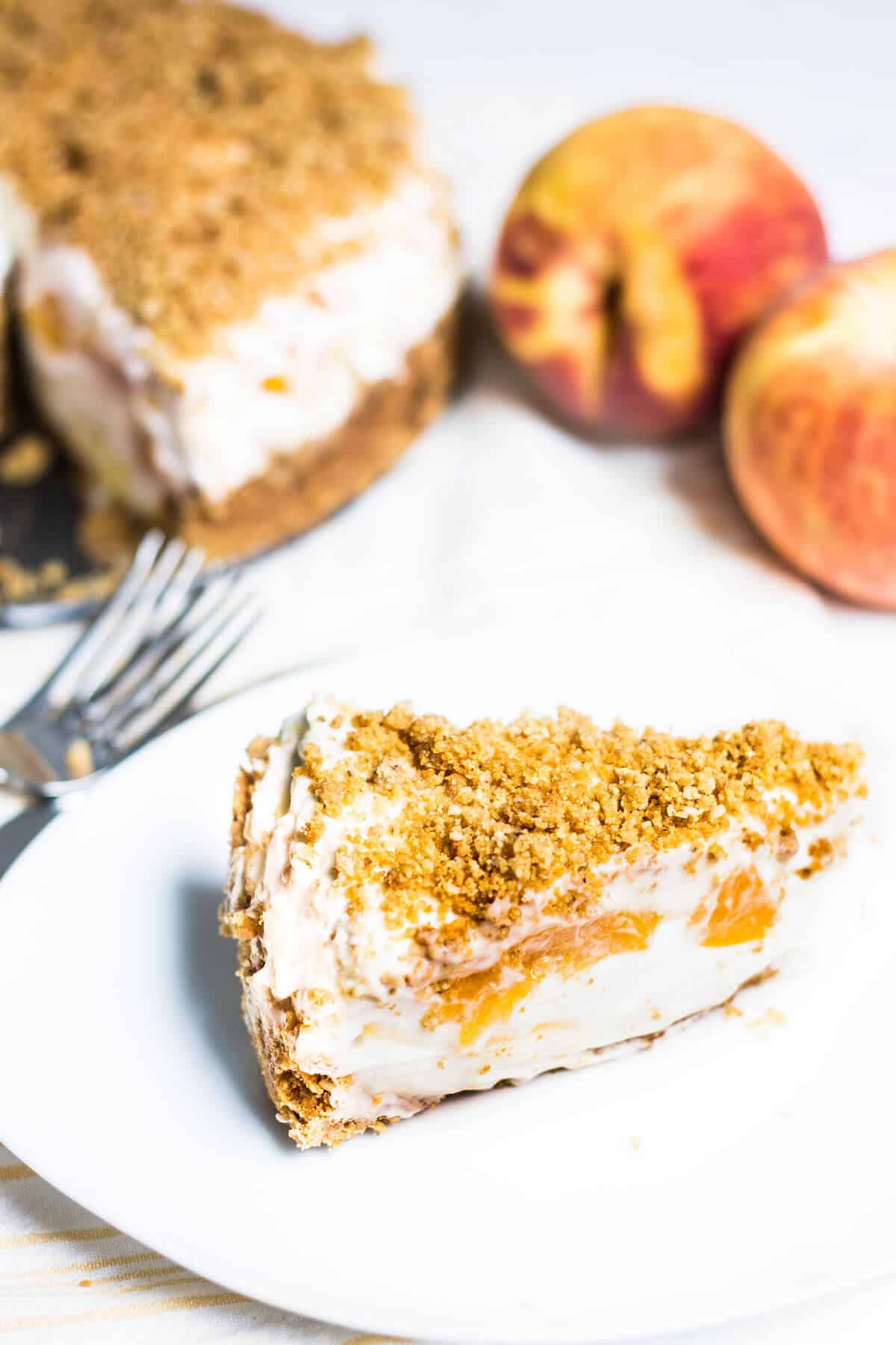 Peach Cream Pie