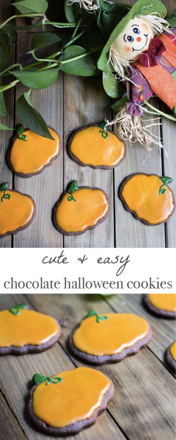 Halloween Cookies of the Not Spooky Variety! Recipe via MonPetitFour.com