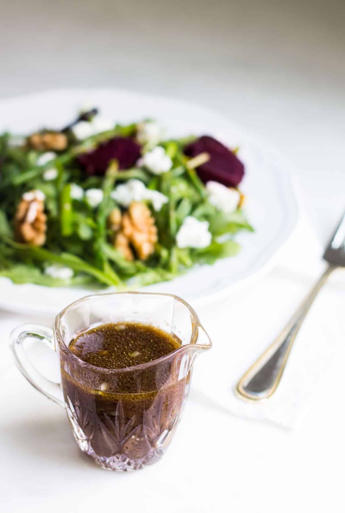 French country salad with lemon dijon vinaigrette. Recipe via MonPetitFour.com