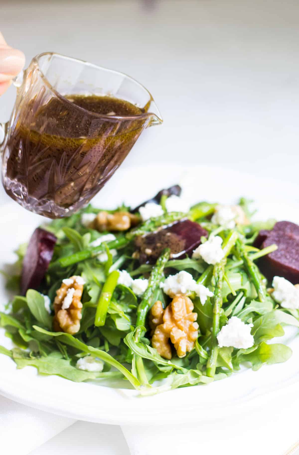 French country salad with lemon dijon vinaigrette. Recipe via MonPetitFour.com