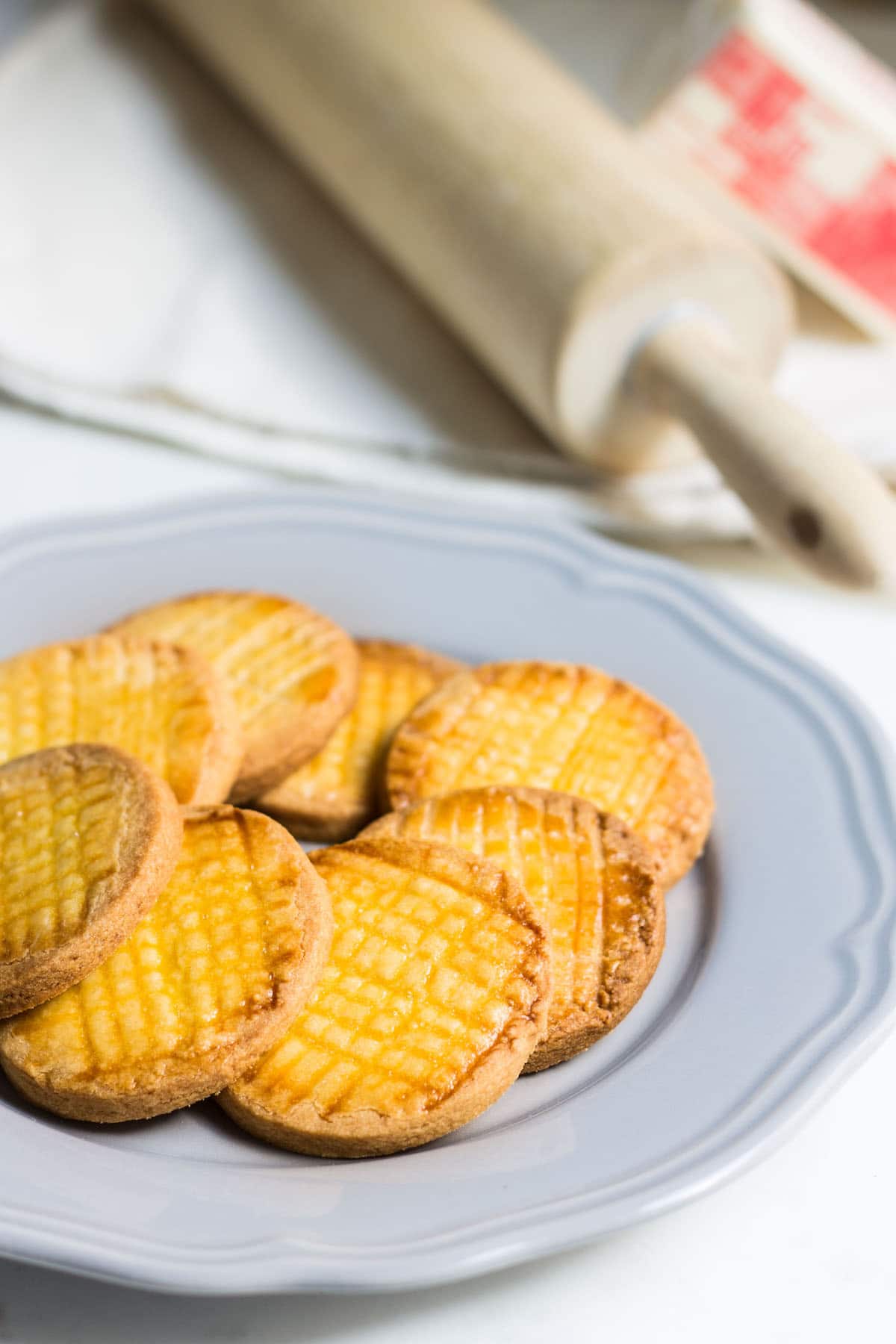 French Butter Cookies, also known as sables. Sweet, salty, and buttery! Easy cookies that are incredibly irresistible. Recipe via MonPetitFour.com