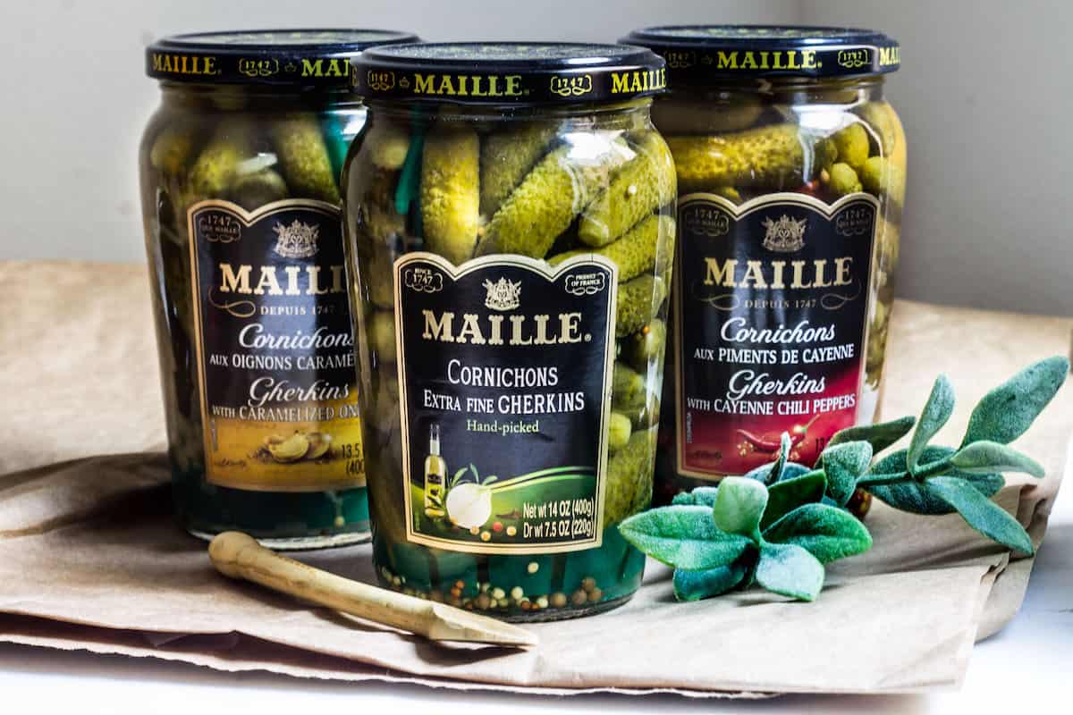 Flavor Boosters: Maille cornichons via MonPetitFour.com