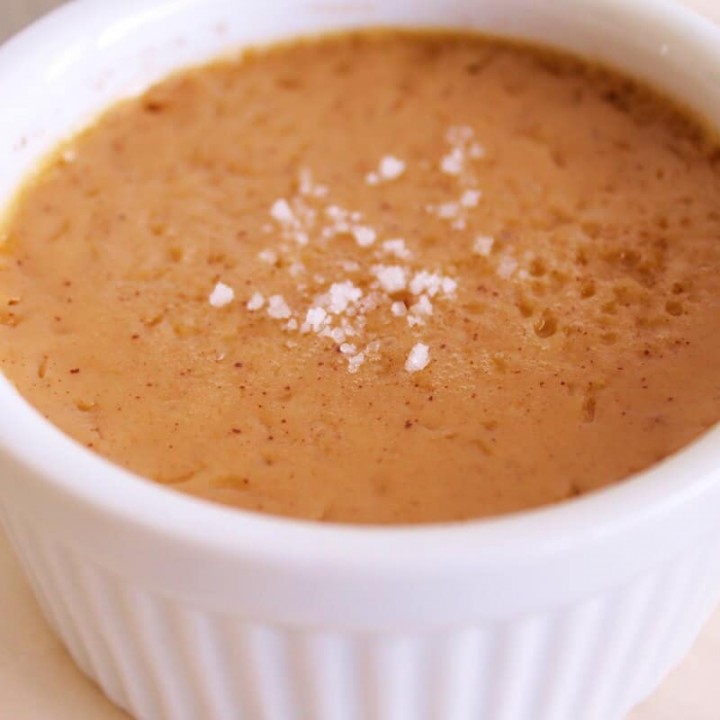Pots de Creme Recipe (salted caramel) individual pot de creme