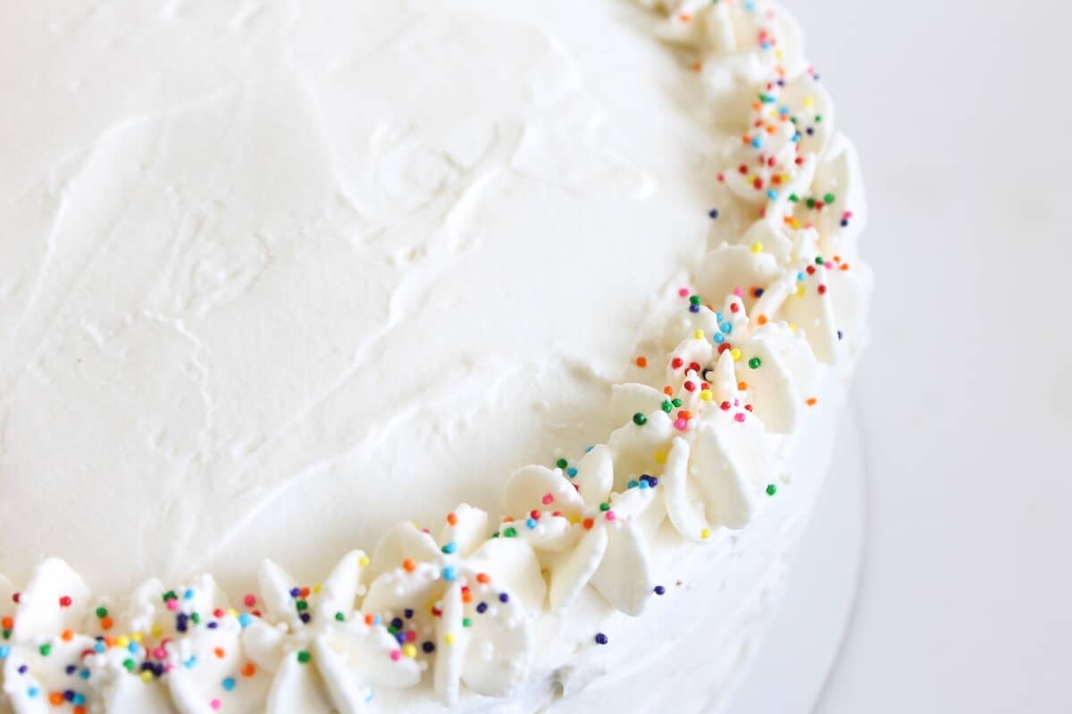 classic yellow cake