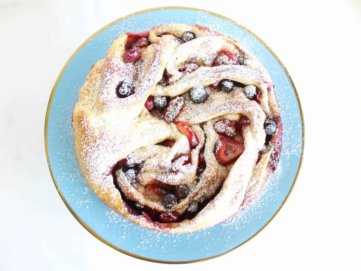 Braided Bread Recipe with Berry Filling