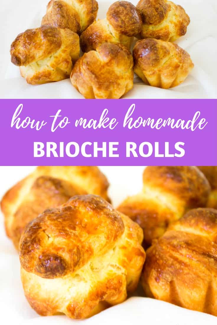 Brioche Rolls ("brioche a tete"): A recipe for making buttery, French brioche rolls, perfect for a breakfast or brunch! Recipe via MonPetitfour.com