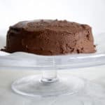 chocolate cake with mocha frosting