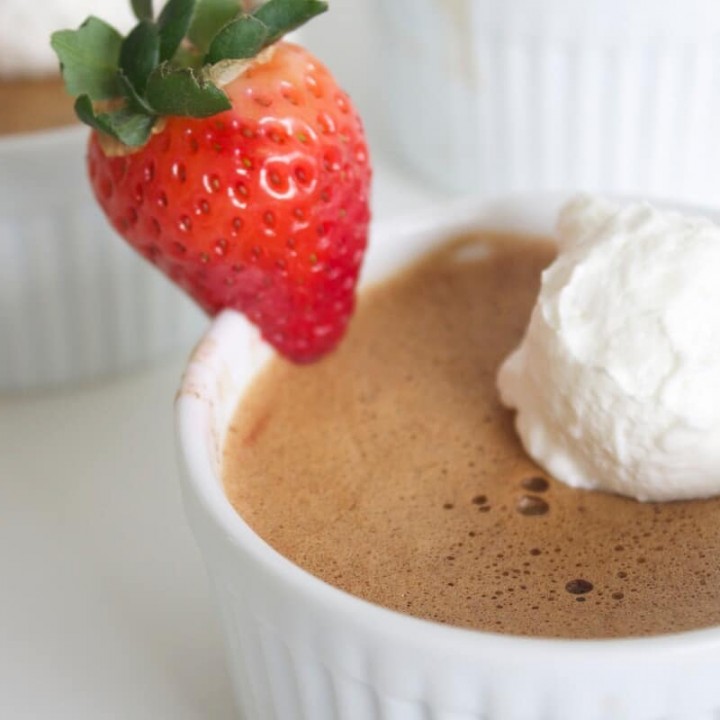 pots de creme au chocolat