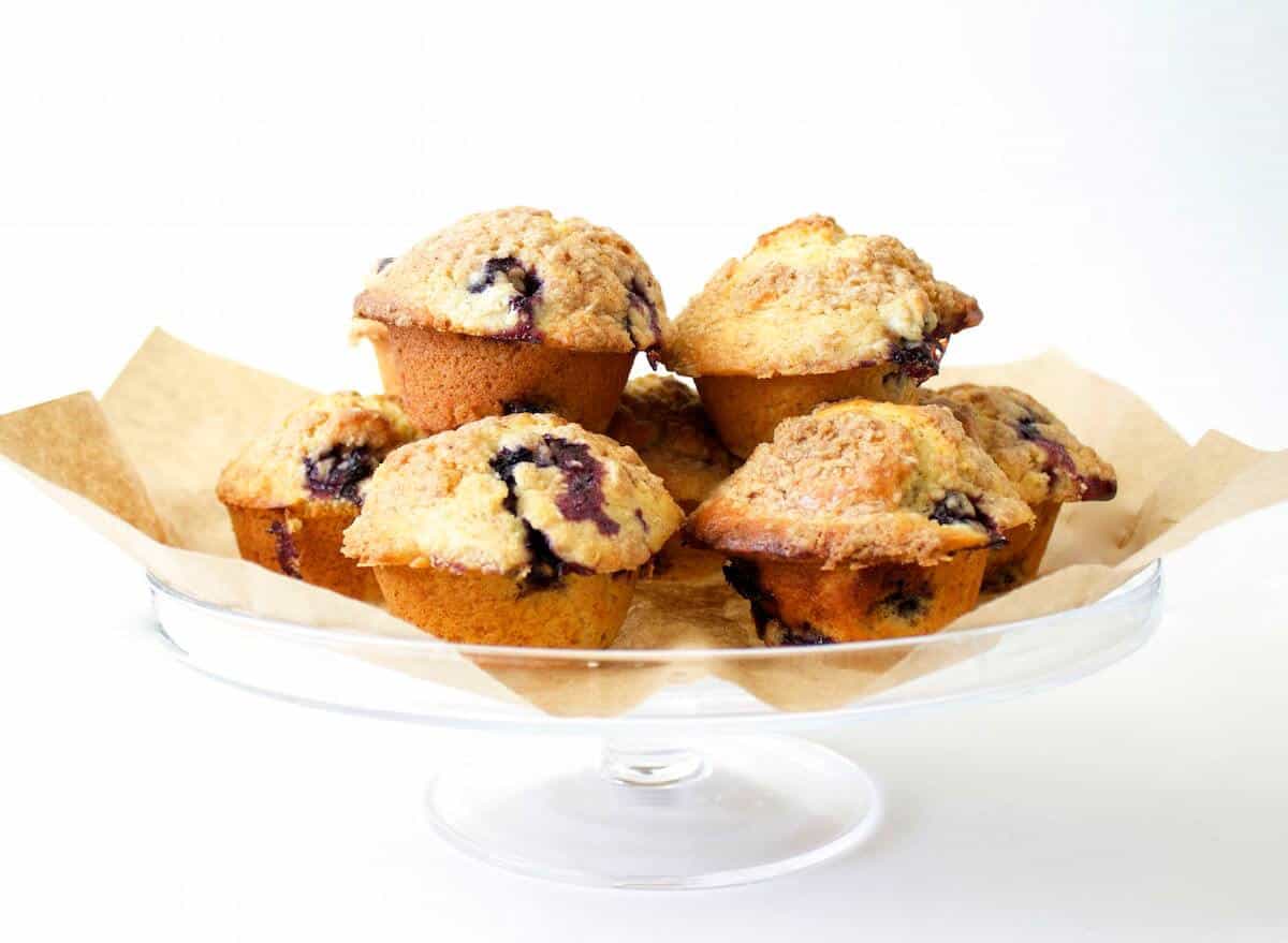 blueberry muffins