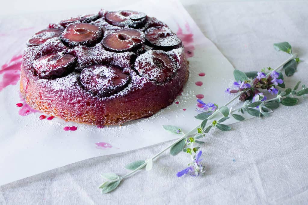 plum cake tatin image