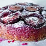 plum tarte tatin (cake tatin) image