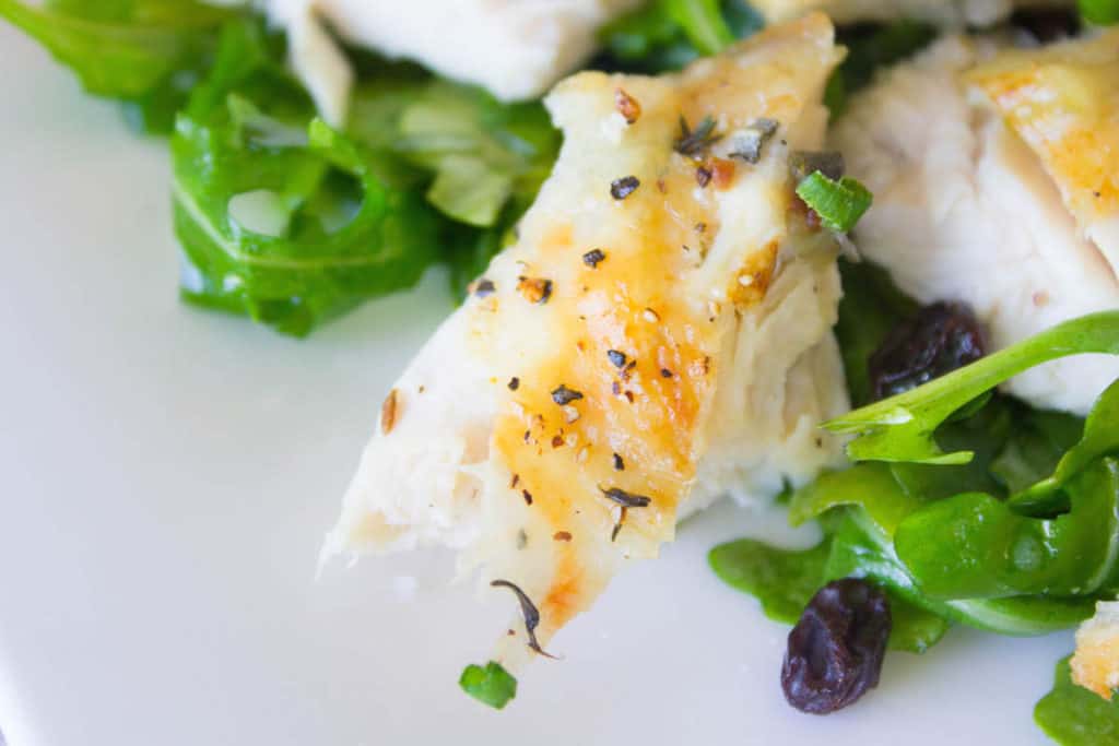 roast chicken with herbs image