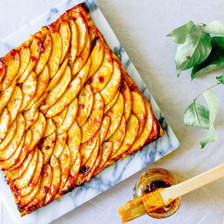 french apple tart