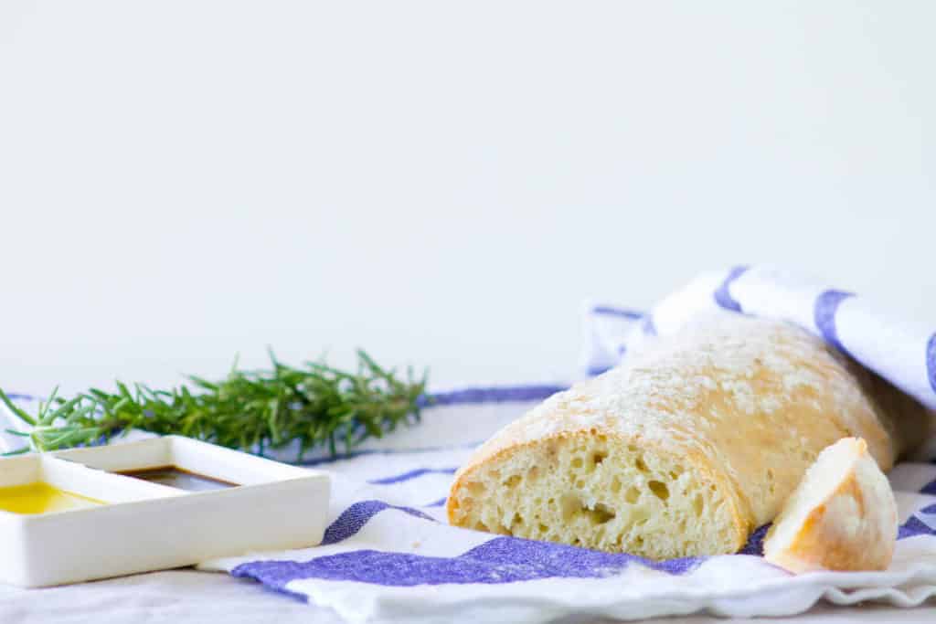 homemade bread loaf