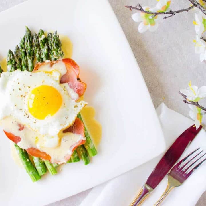 Asparagus with Hollandaise Sauce