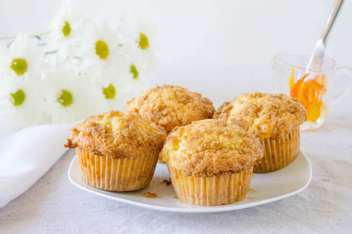 breakfast muffins recipe on a plate