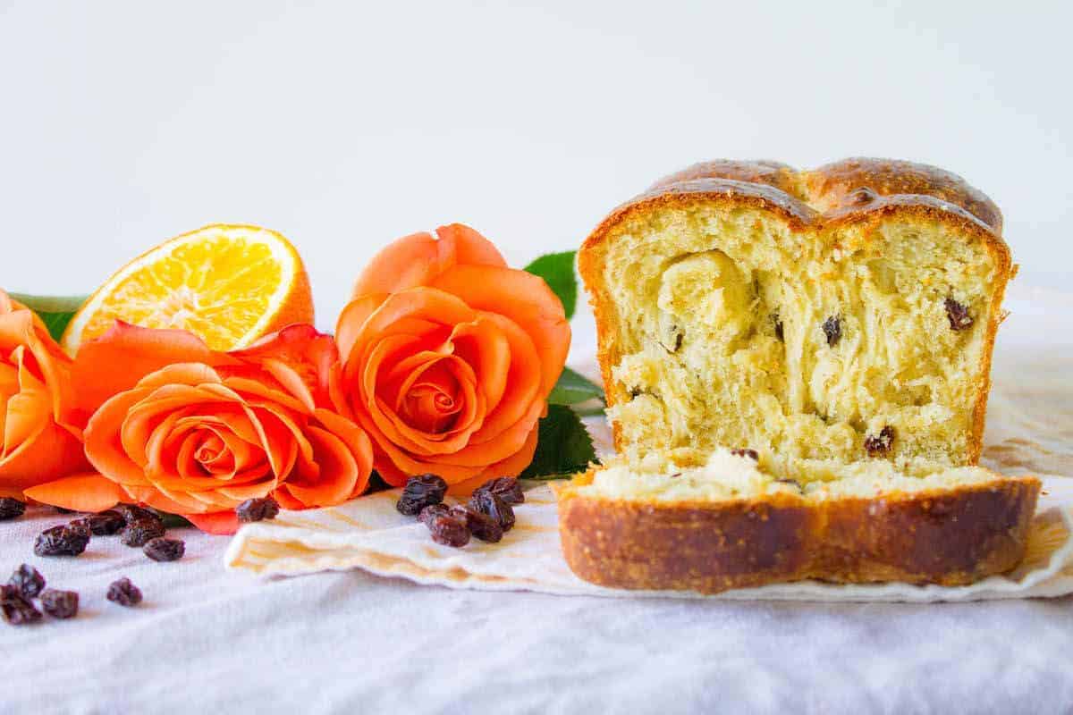 cinnamon orange raisin brioche