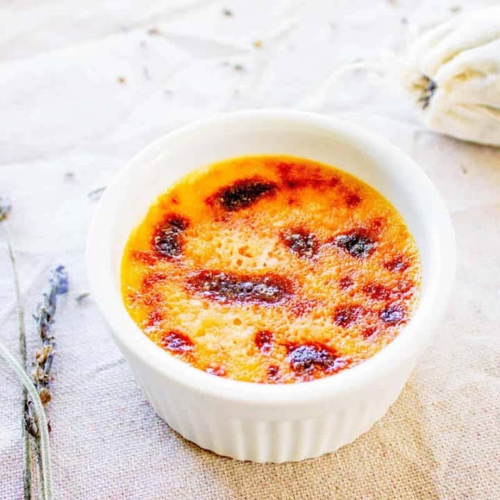 lavender creme brulee