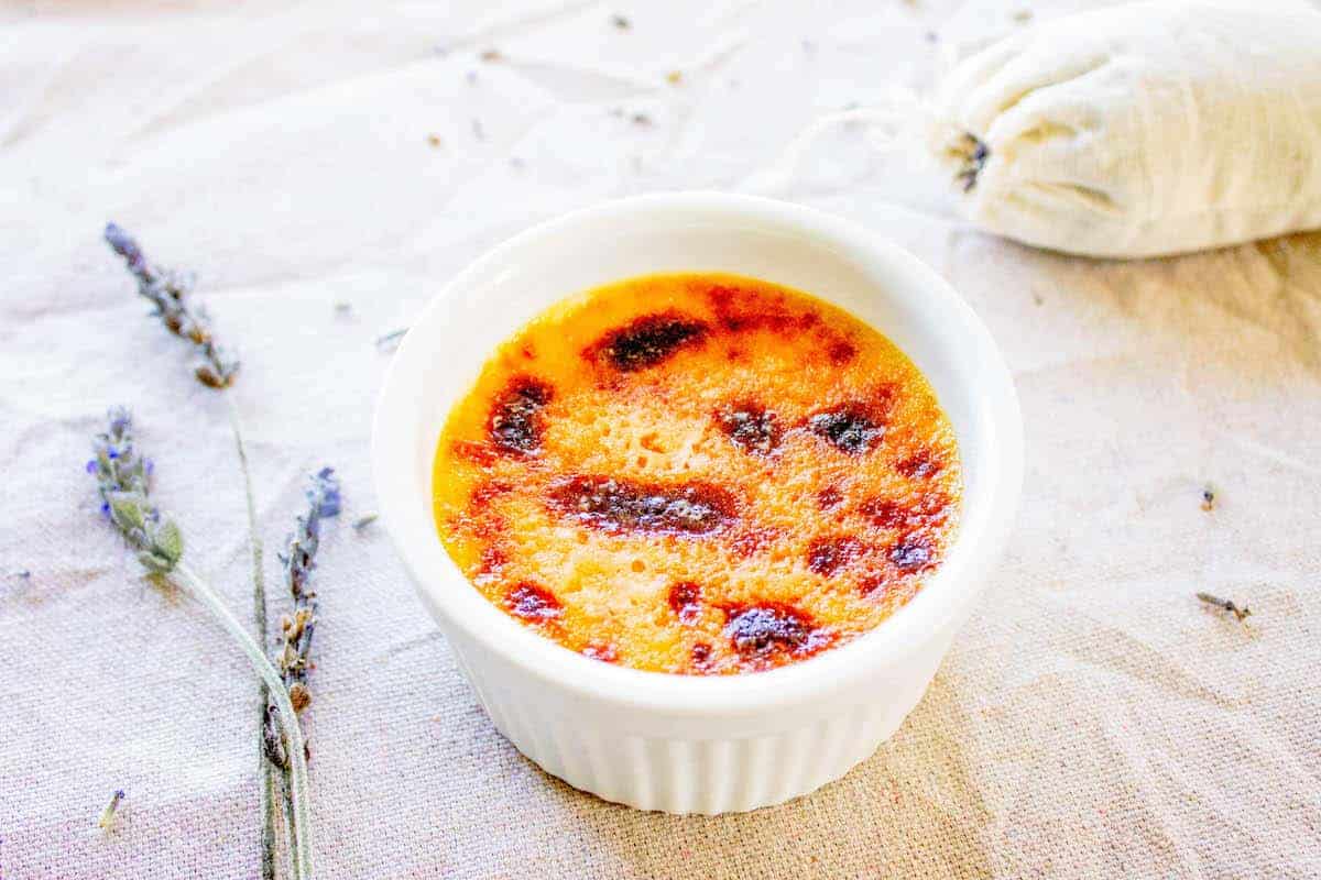 lavender creme brulee