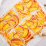 peach tart