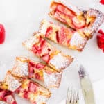 strawberry flaugnarde