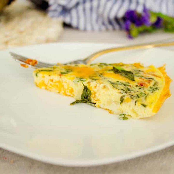 sundried tomato quiche sans crust